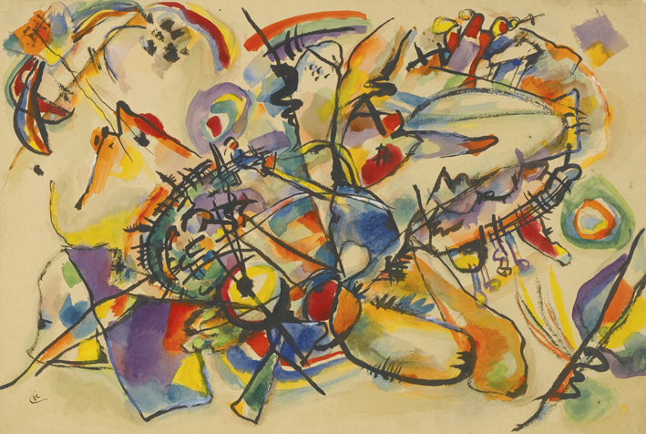  瓦西里·康丁斯基 wassily kandinsky ——无题8